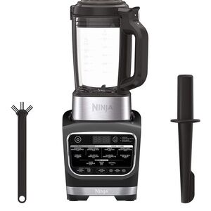 New in box Ninja Black & Stainless Countertop Blender with Clear Pitcher